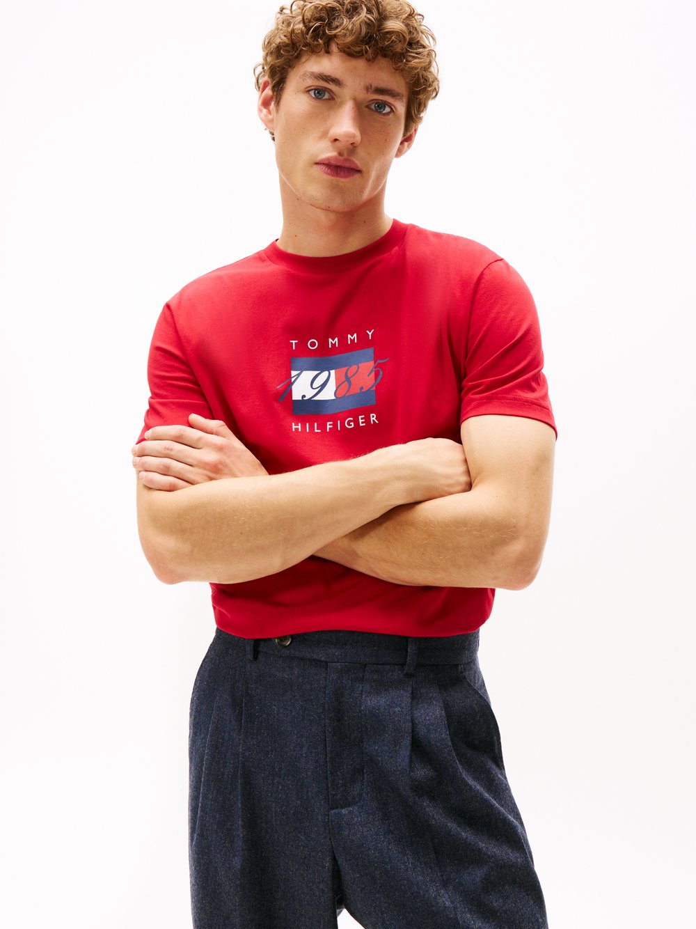 Tommy Hilfiger T-Shirt Herren Baumwolle bedruckt