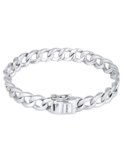 KUZZOI Armband Herren Sterlingsilber