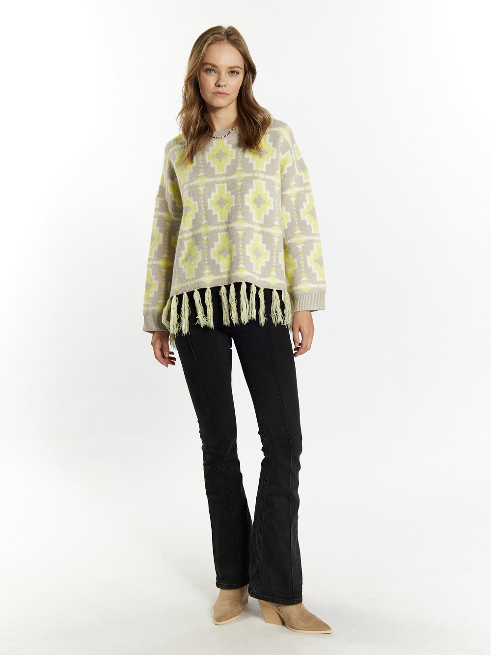 IZIA Zur Seite fahren Damen gemustert