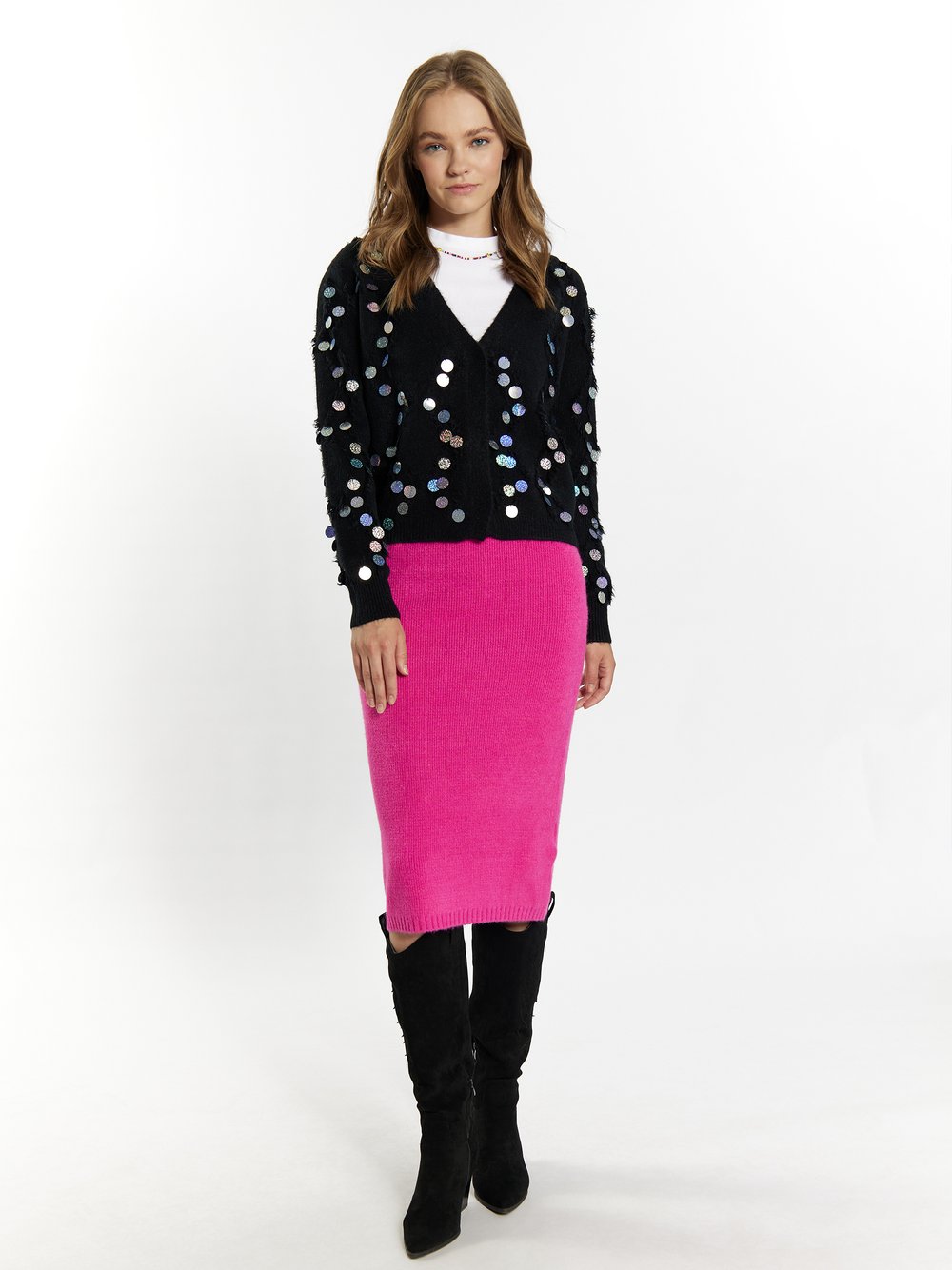 IZIA Strickjacke Damen