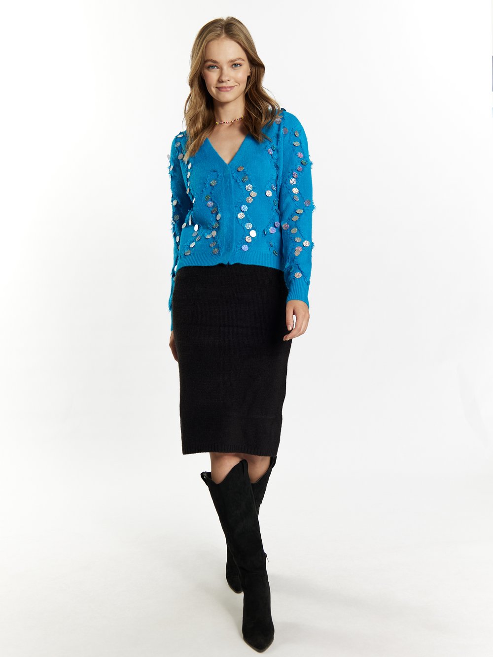 IZIA Strickjacke Damen