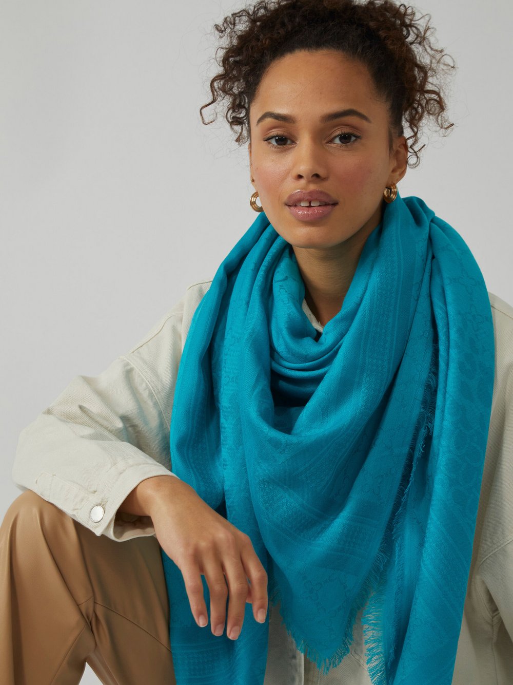 Codello Halstuch 60COTTON 40MODAL 140X140CM Damen Baumwolle