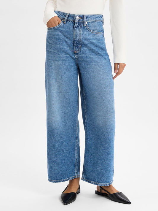 Marc O'Polo Wide-fit-Jeans Damen Lyocell