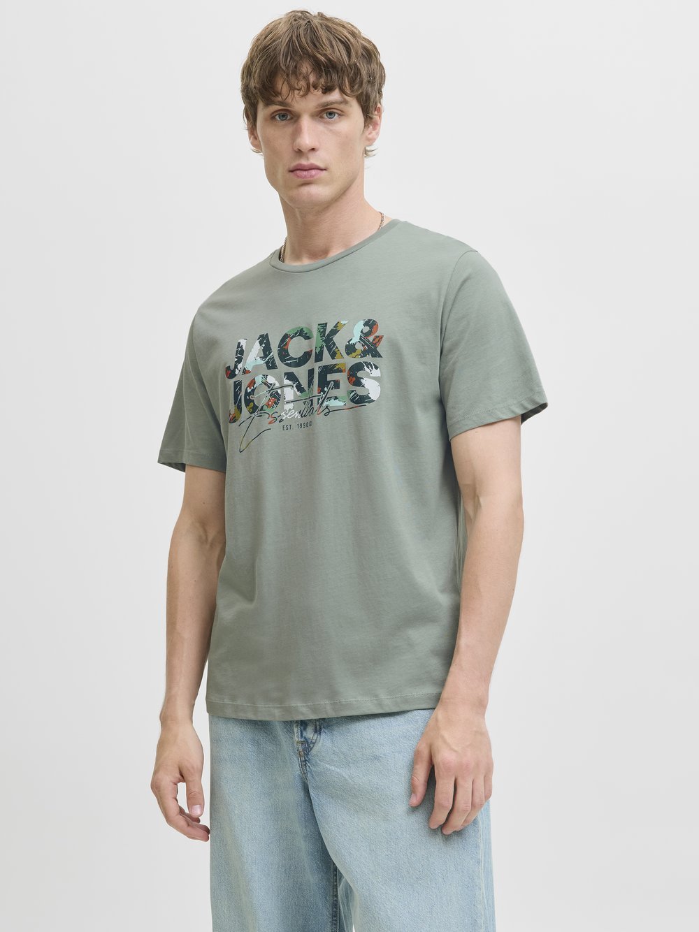 Jack & Jones T-Shirt Herren Baumwolle bedruckt