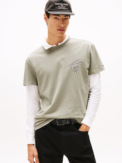 Tommy Jeans T-Shirt Herren Baumwolle