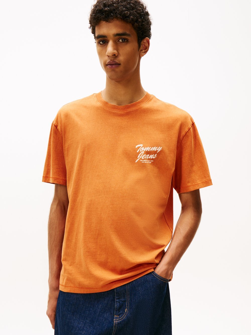 Tommy Jeans T-Shirt Herren Baumwolle