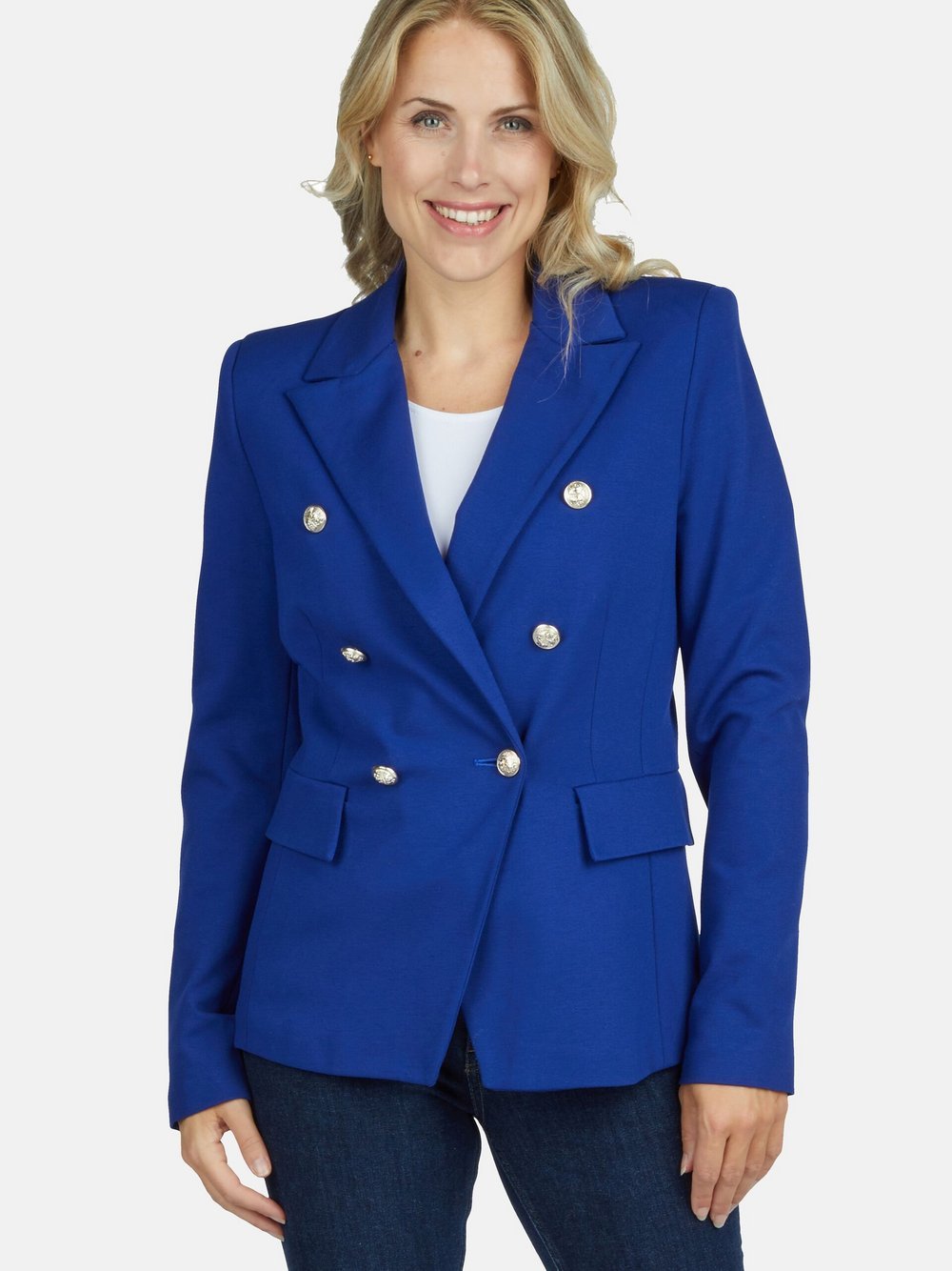 Label Blazer Damen Viskose