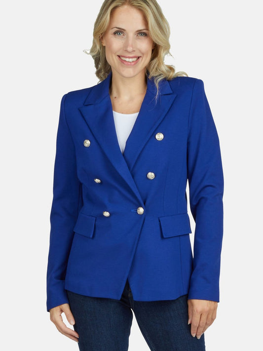 Label Blazer Damen Viskose