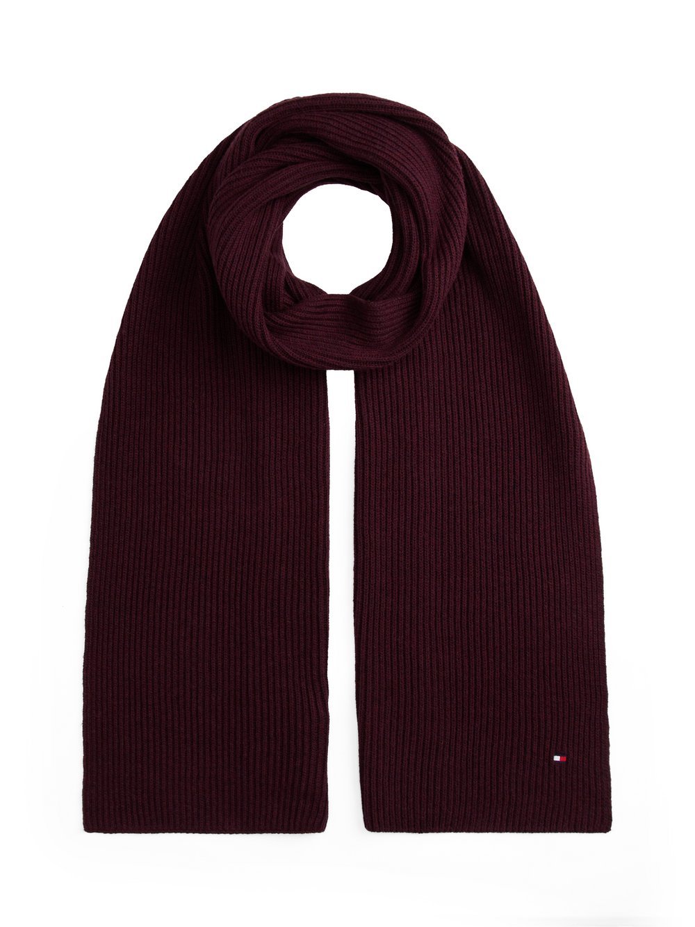 Tommy Hilfiger Schal mit Cashmere-Anteil Herren Schurwolle