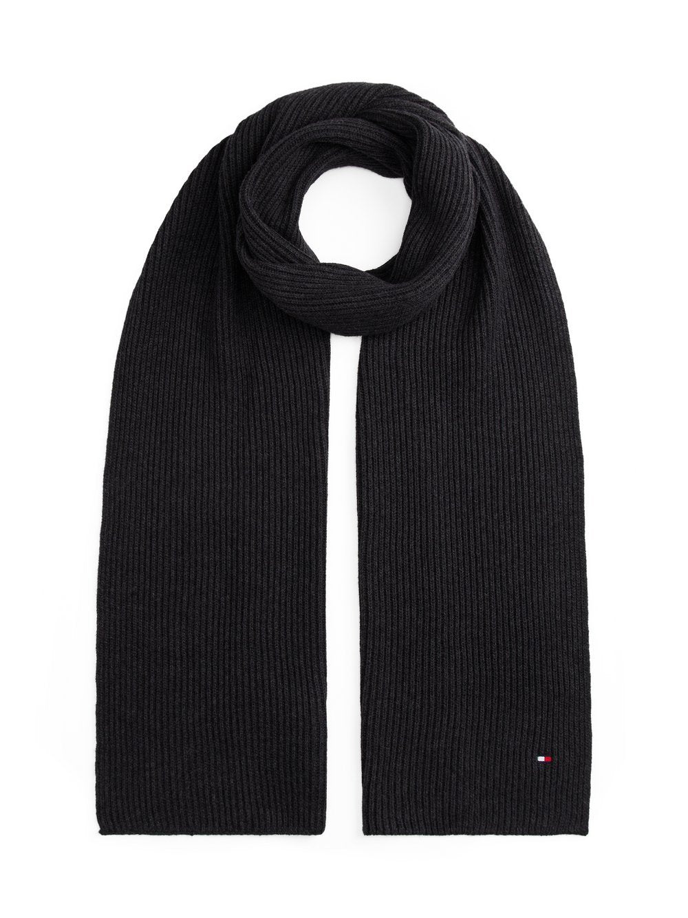 Tommy Hilfiger Schal mit Cashmere-Anteil Herren Schurwolle