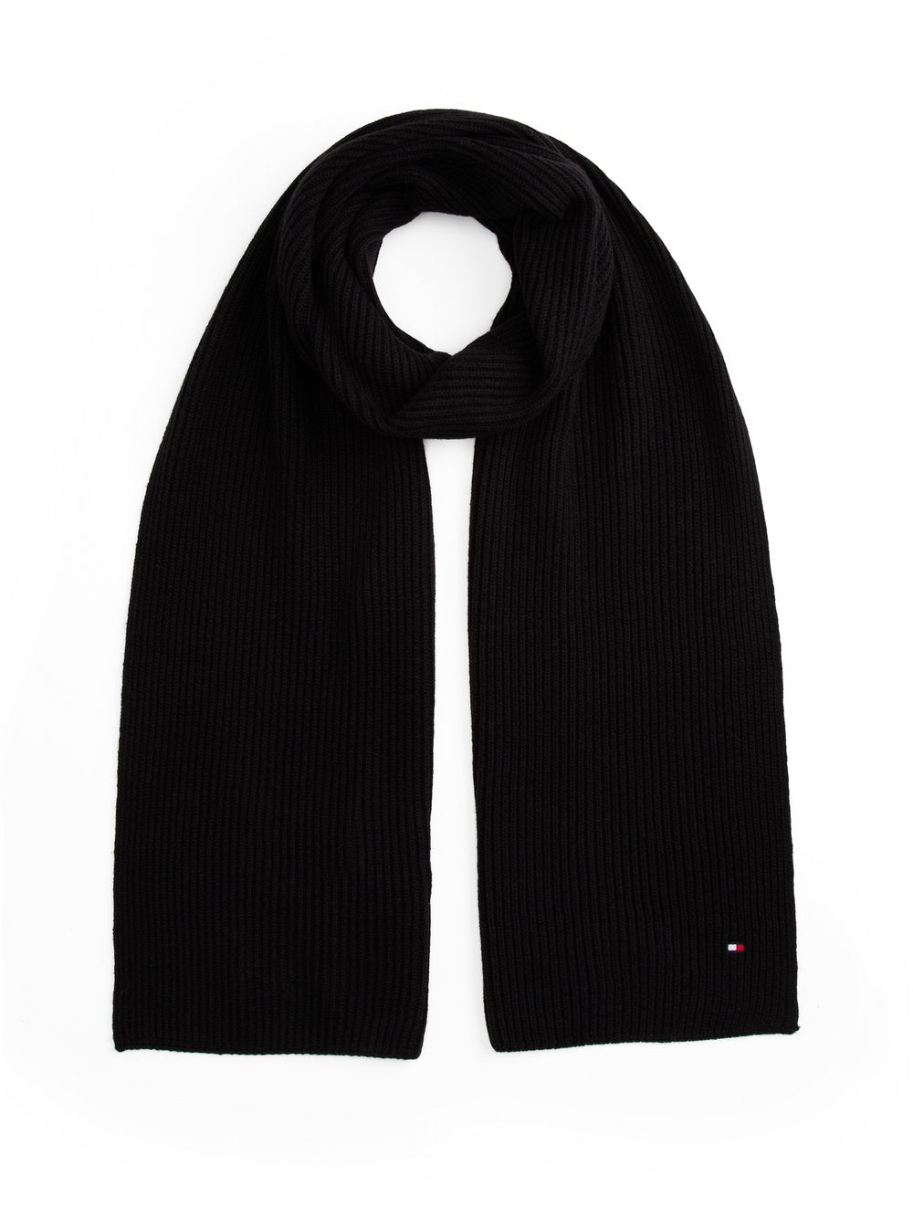 Tommy Hilfiger Schal mit Cashmere-Anteil Herren Schurwolle