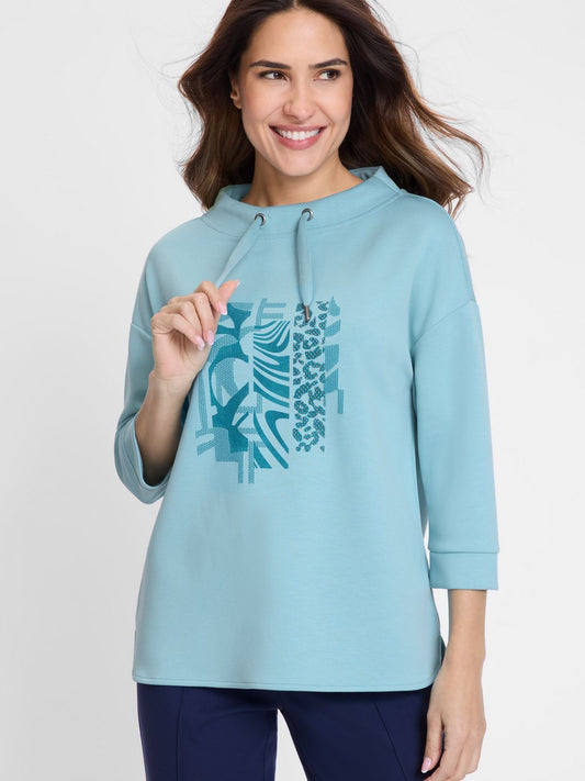 Olsen Sweatshirt Damen bedruckt