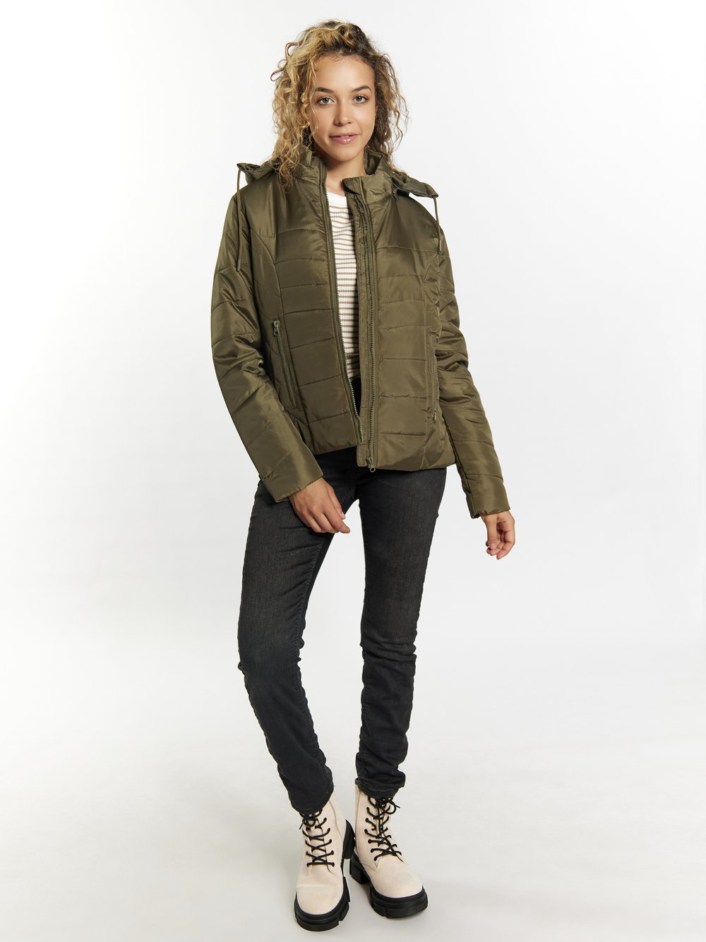 MyMo Leicht wattierte Jacke Damen