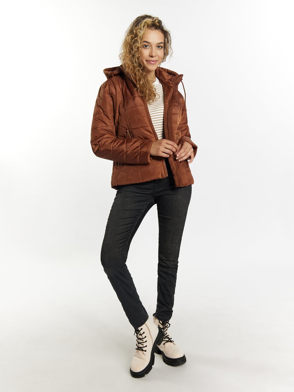 MyMo Leicht wattierte Jacke Damen