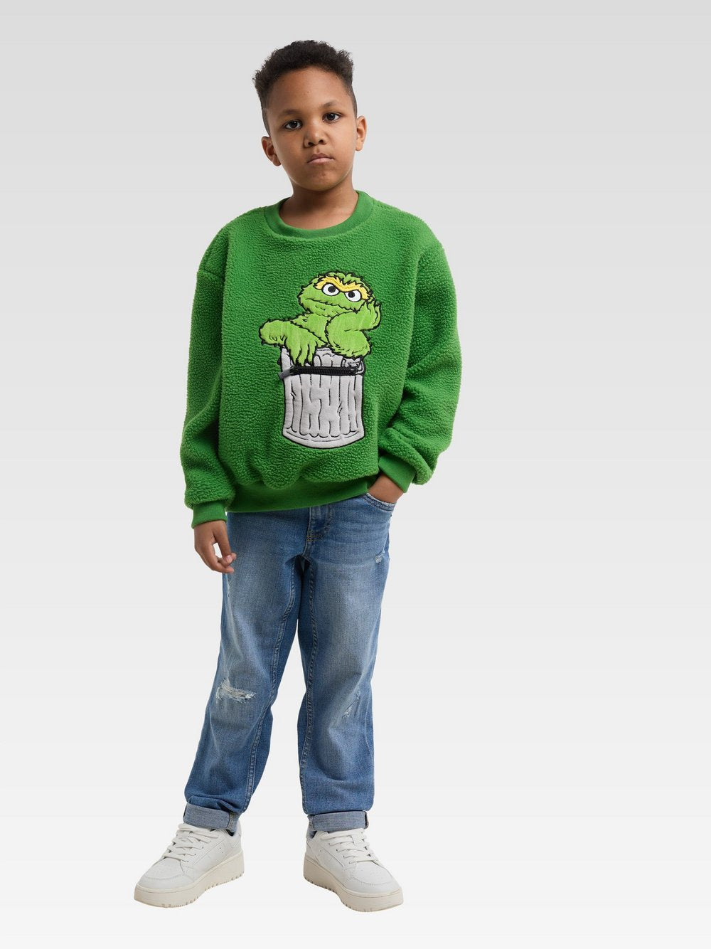 Carlo Colucci Sweatshirt Herren Baumwolle bedruckt