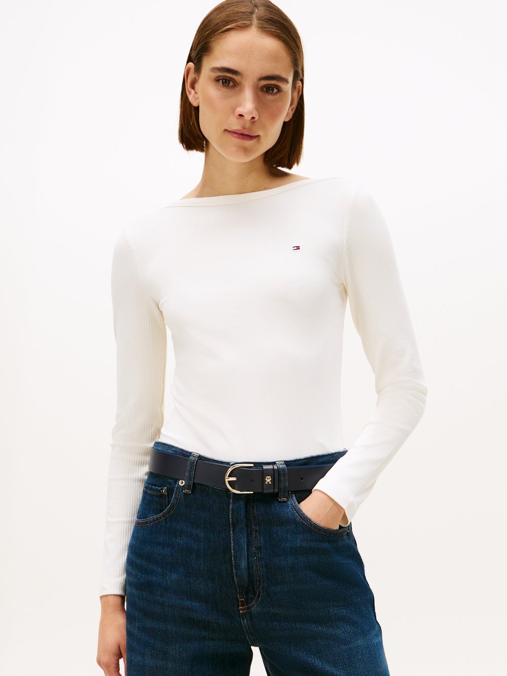 Tommy Hilfiger Langarmshirt Damen Viskose