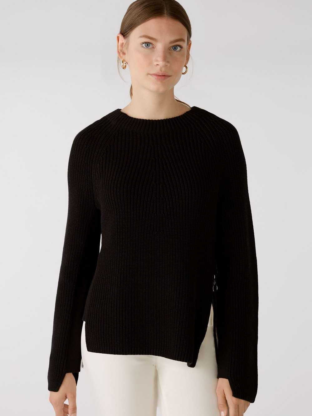 Oui Pullover Damen Baumwolle