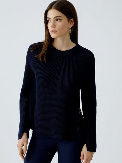 Oui Pullover Damen Baumwolle