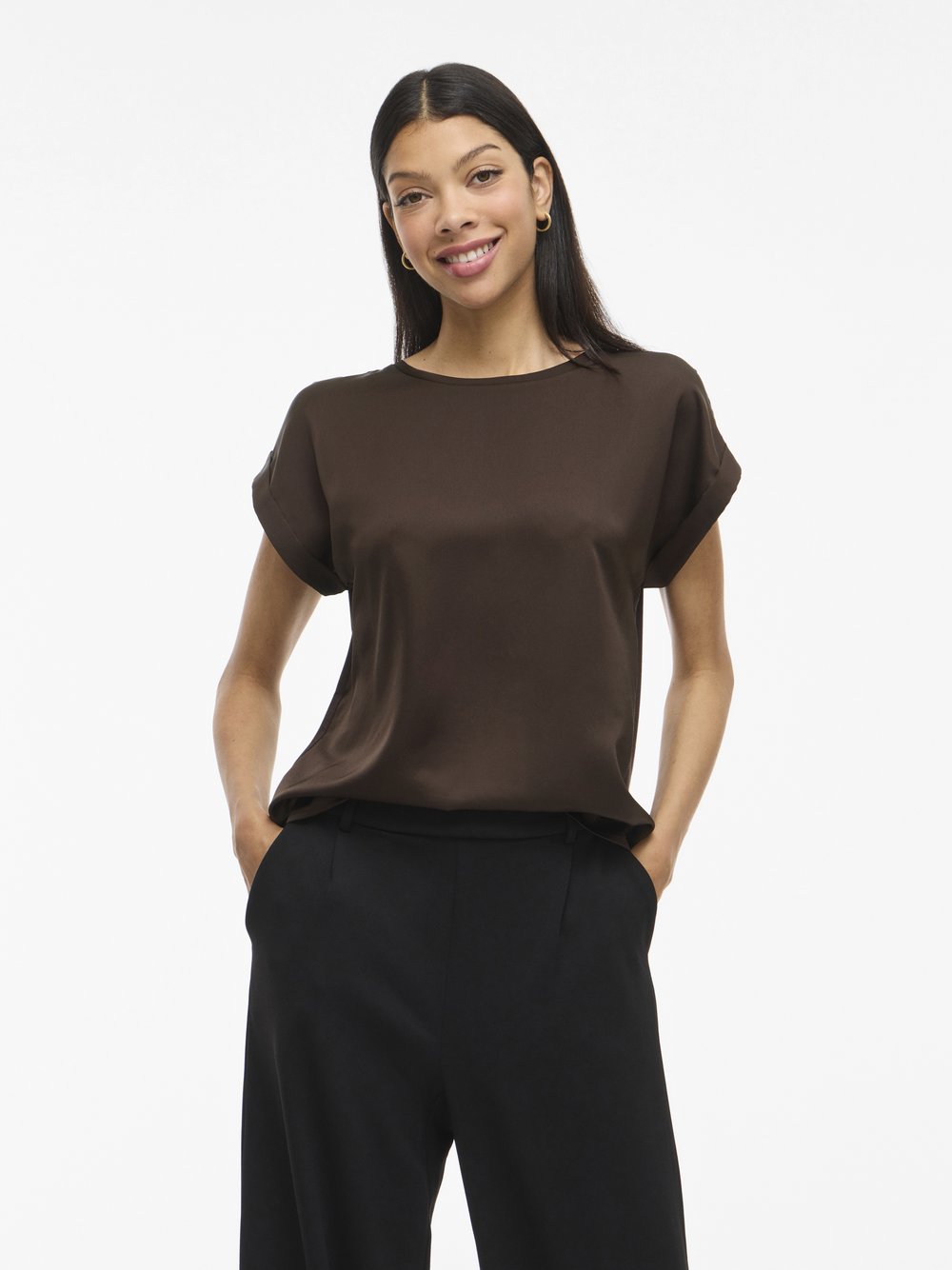 Vila Blusenshirt Damen Jersey