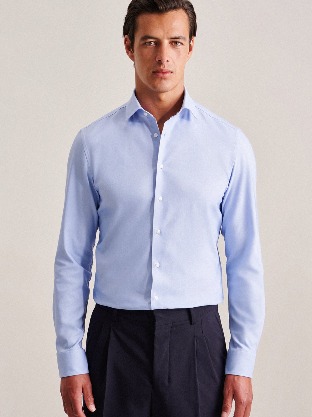 Seidensticker Strick-Jacke Herren Baumwolle