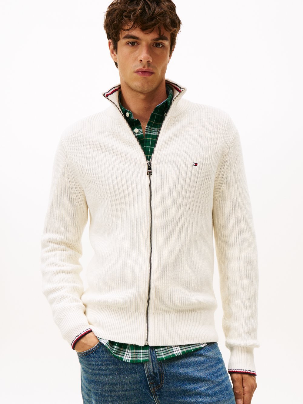 Tommy Hilfiger Strickjacke Herren Baumwolle