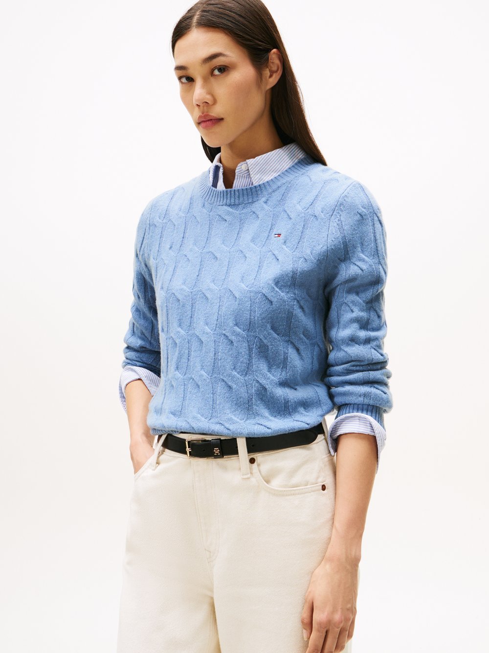 Tommy Hilfiger Strickpullover Damen Wolle