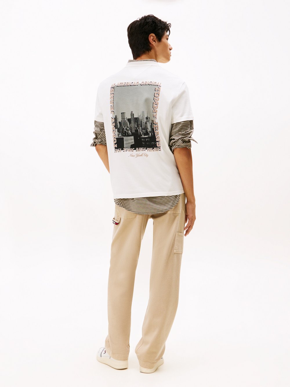 Tommy Jeans T-Shirt Herren Baumwolle bedruckt