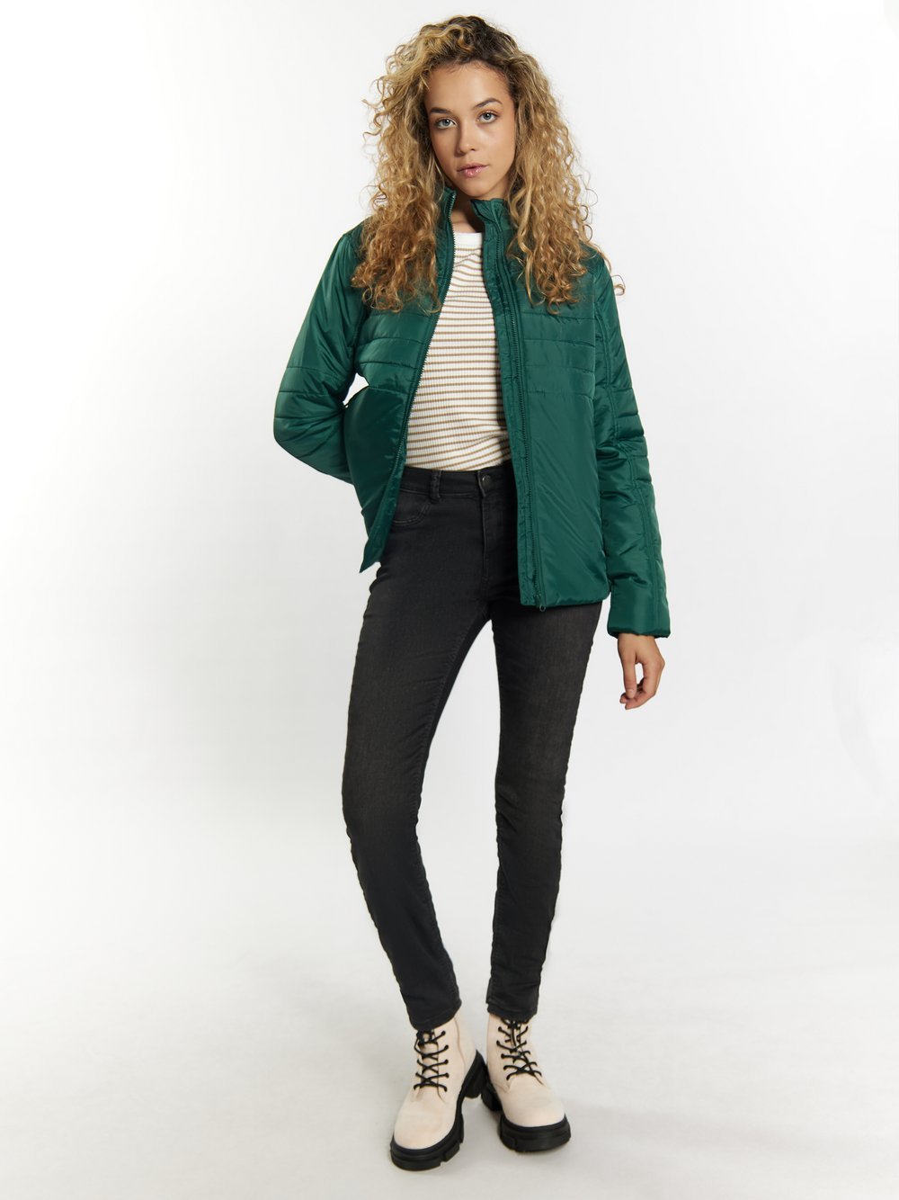 MyMo Leicht wattierte Jacke Damen