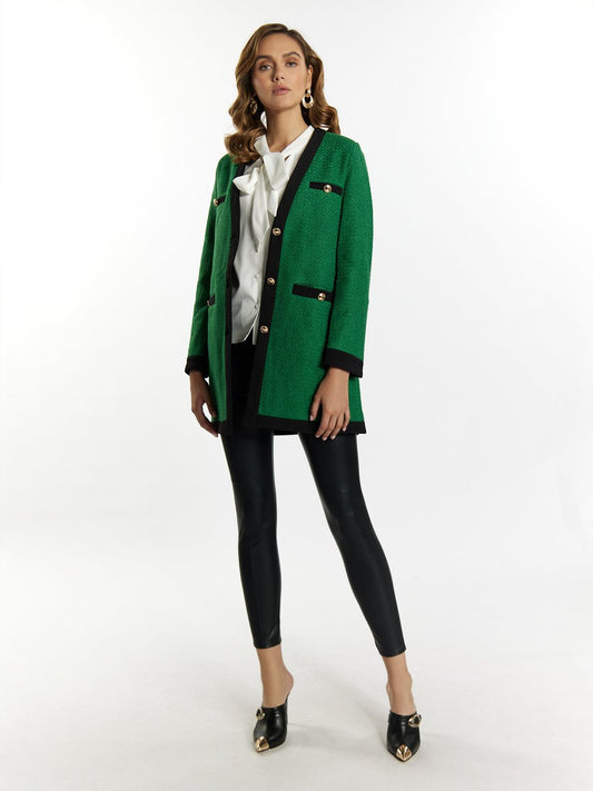Faina Bouclé-Blazer Damen Wolle