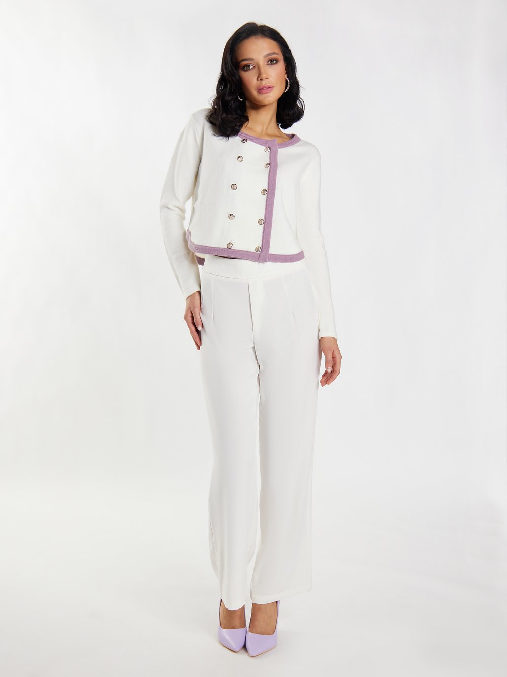 Faina Strickjacke Damen Polyamid