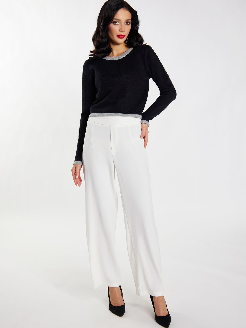 Faina Strickpullover Damen Polyamid