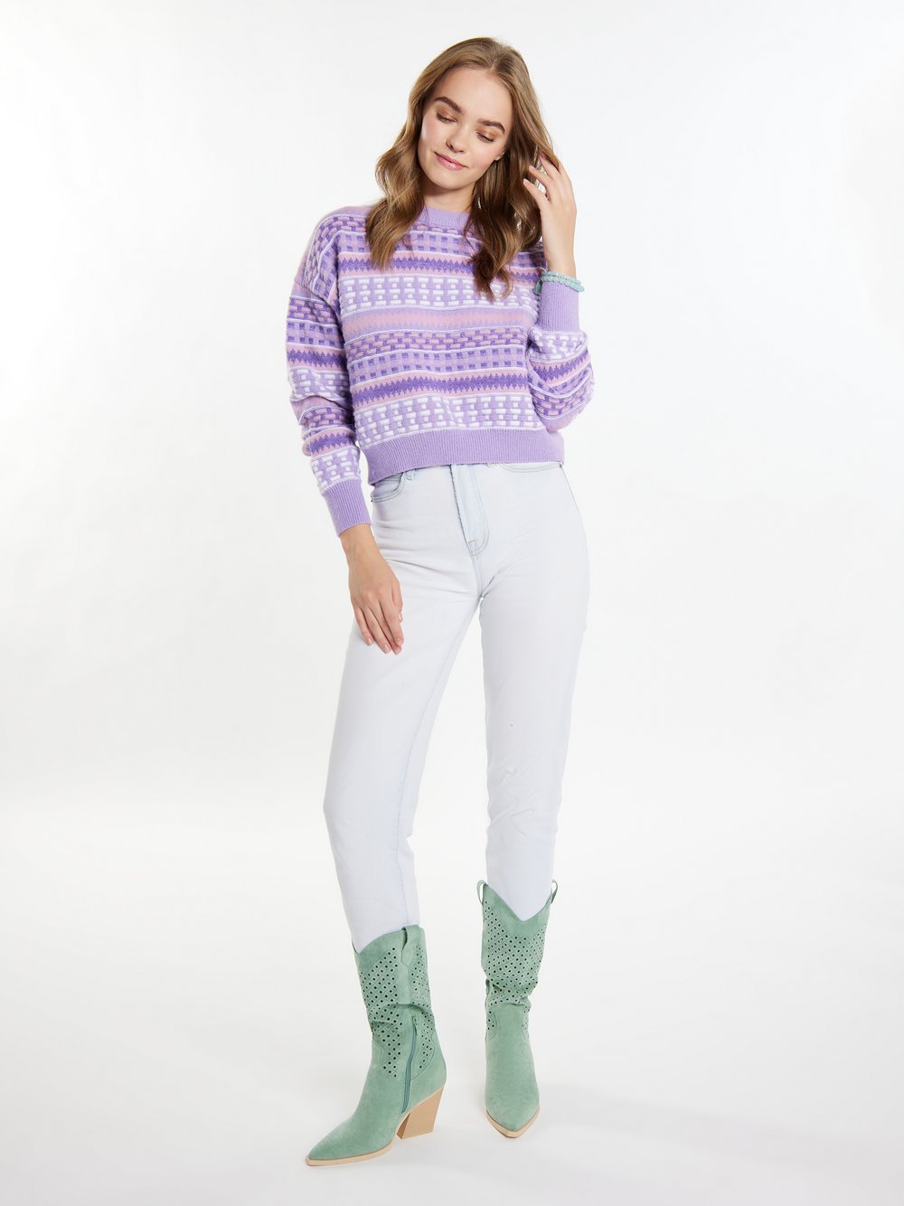 IZIA Zur Seite fahren Damen Polyamid gemustert