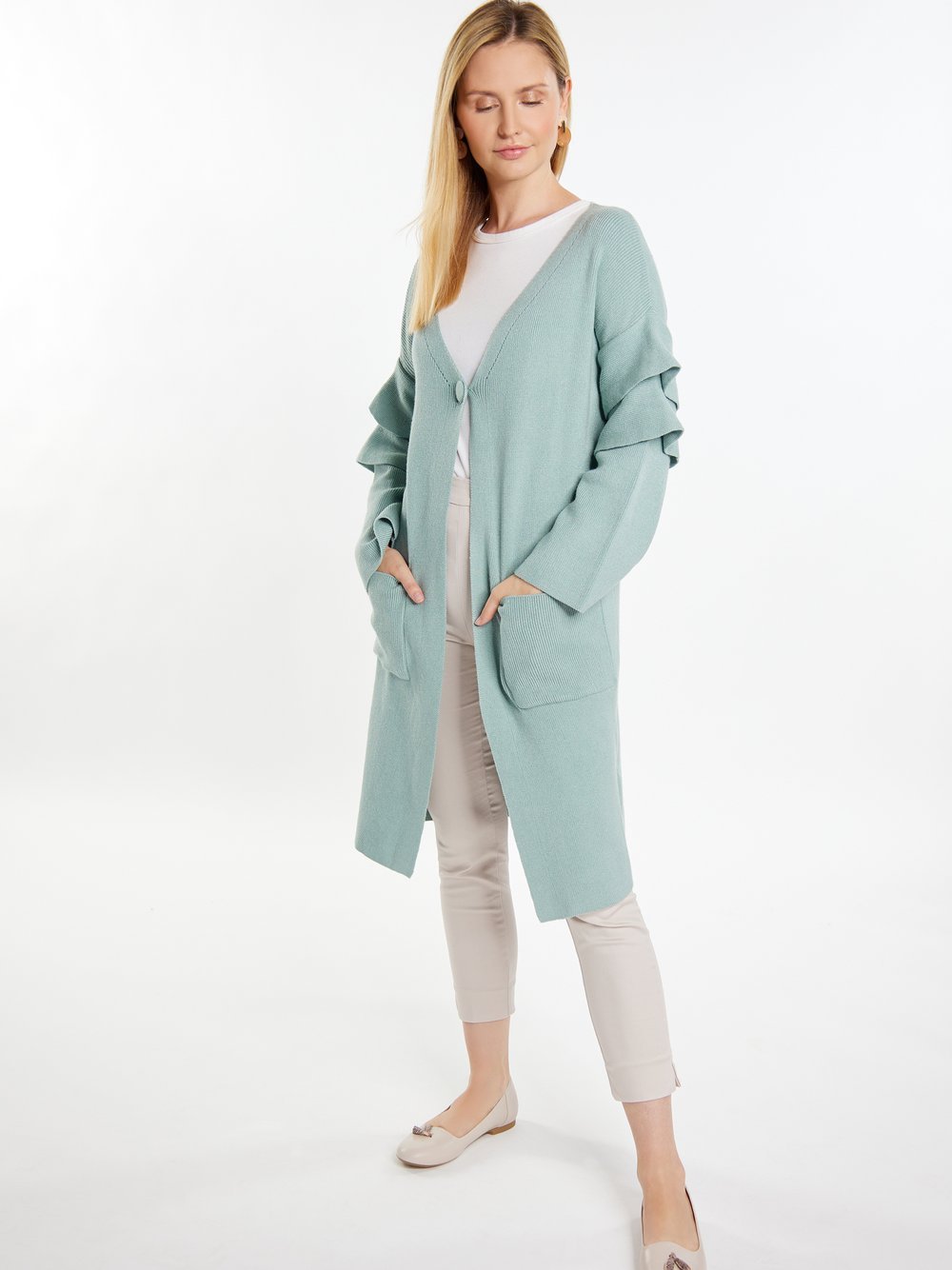 Usha Strickjacke Damen Viskose