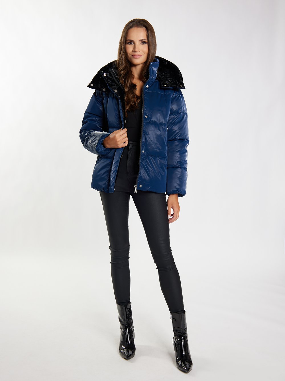 Faina Steppjacke Damen gemustert