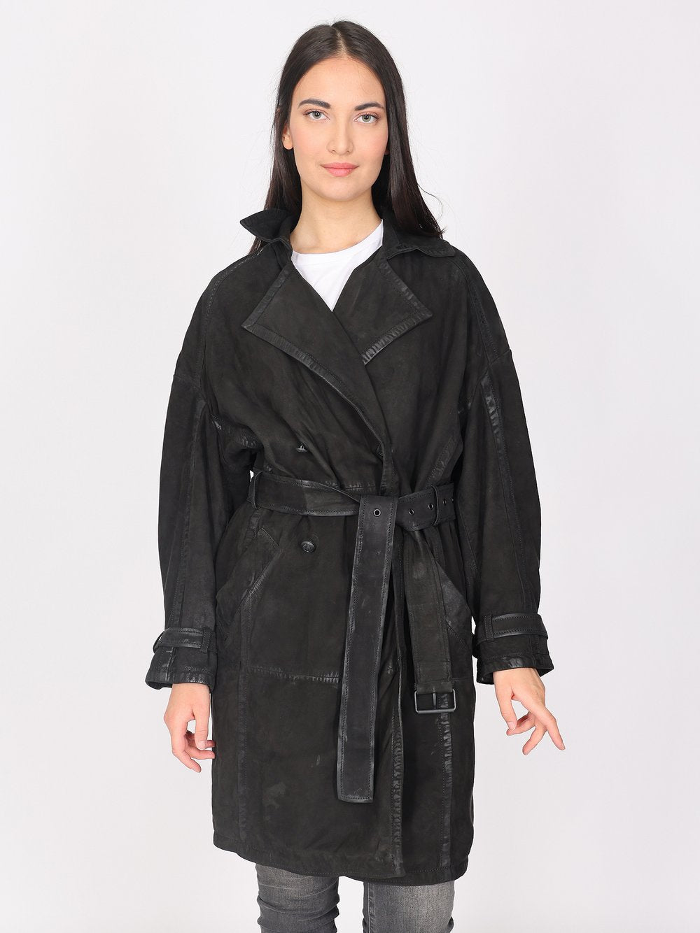 Maze Ledermantel Damen