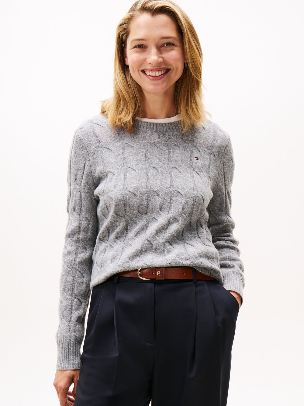 Tommy Hilfiger Strickpullover Damen Wolle