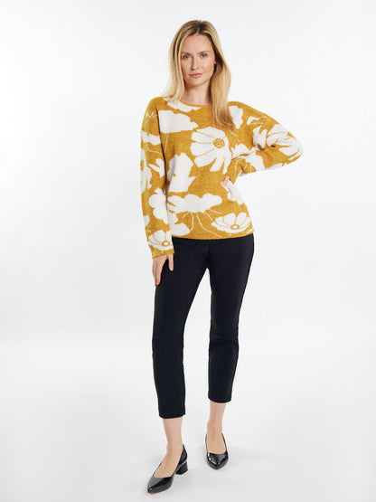 Usha Strickpullover Damen gemustert