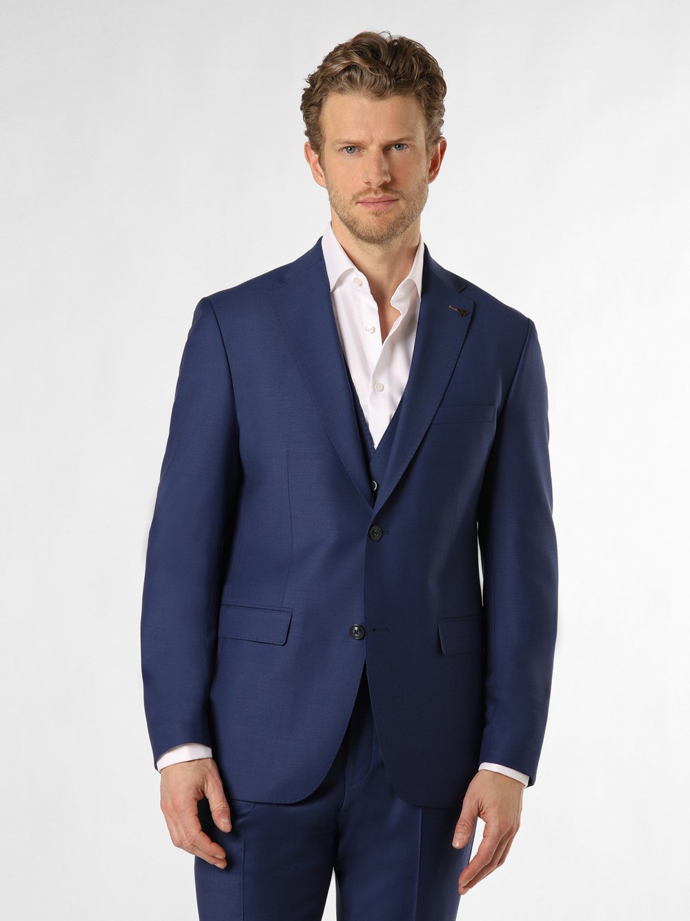 Roy Robson Baukasten-Sakko Herren Regular Fit Schurwolle