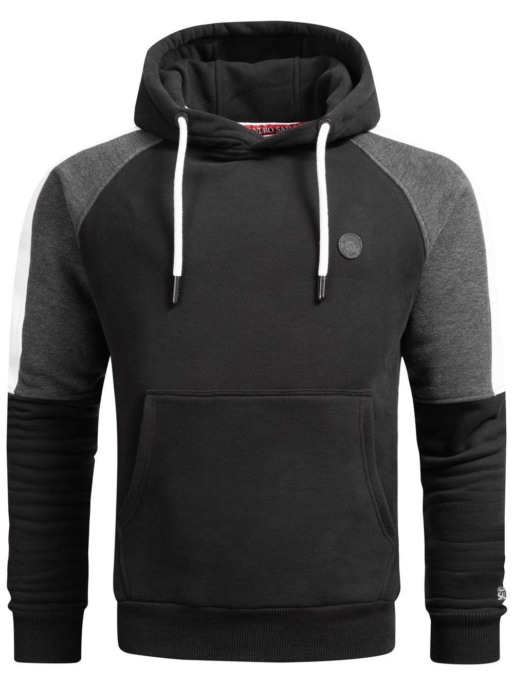 Alessandro Salvarini Hoodie Herren Baumwolle