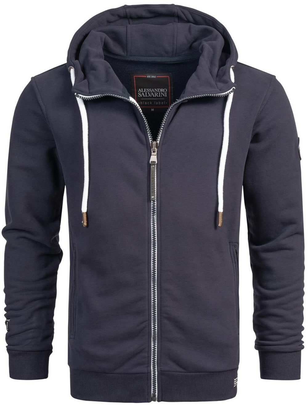 Alessandro Salvarini Sweatjacke Herren Baumwolle