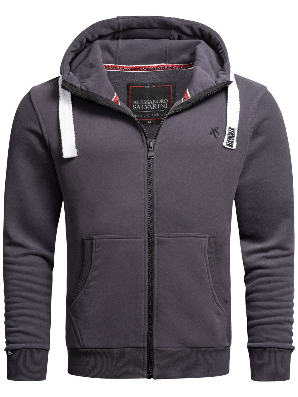 Alessandro Salvarini Sweatjacke Herren Baumwolle