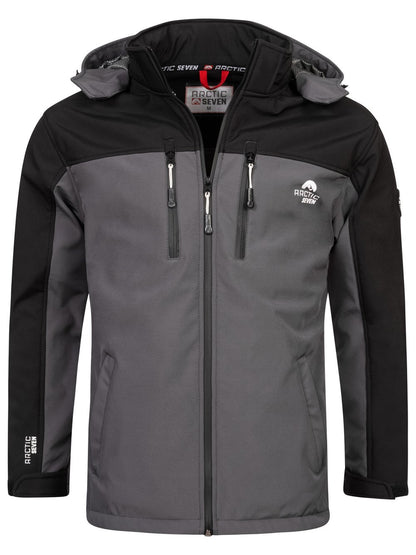 Arctic Seven Softshelljacke Herren Baumwolle