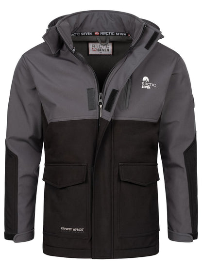 Arctic Seven Softshelljacke Herren Baumwolle