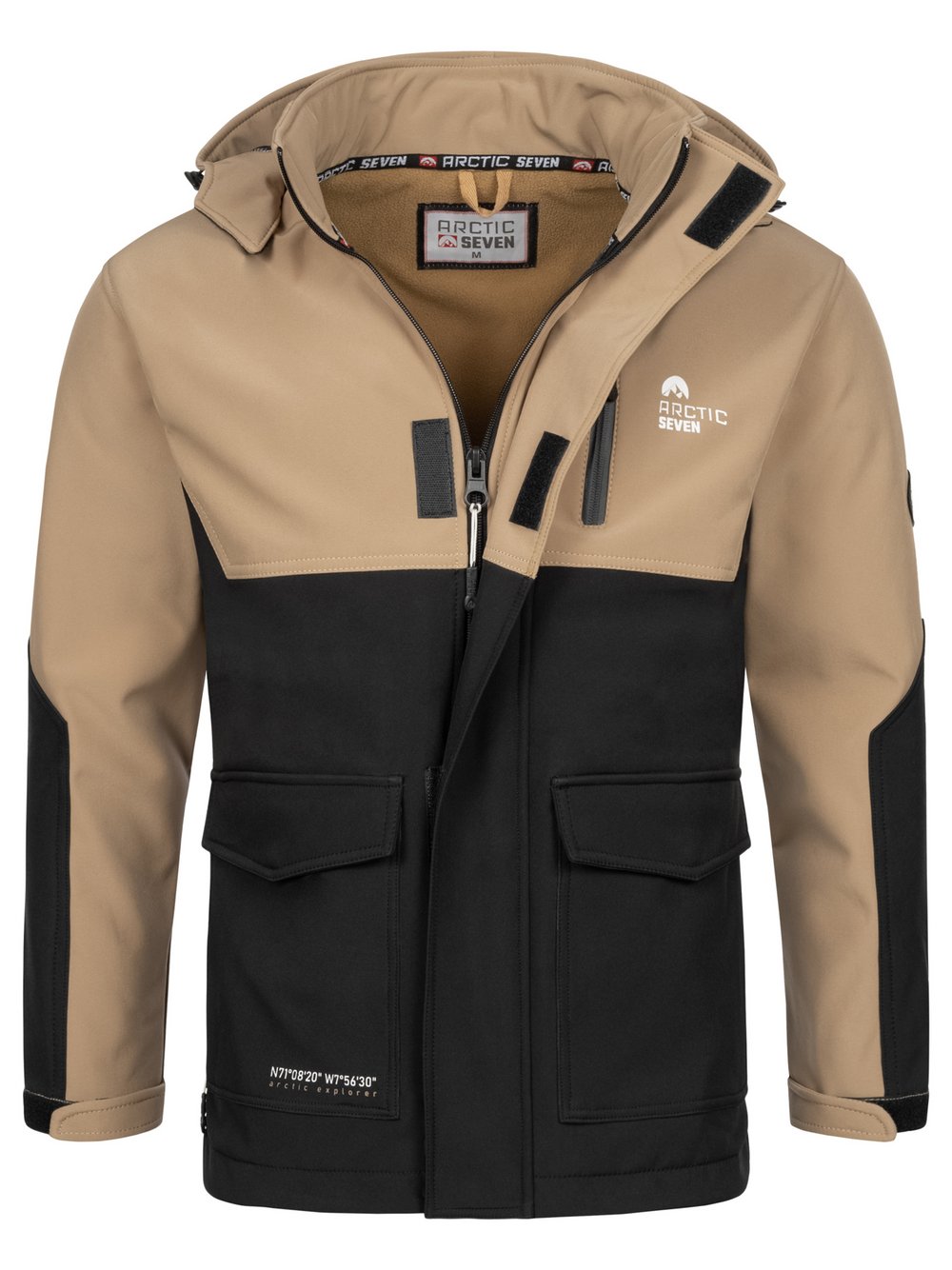 Arctic Seven Softshelljacke Herren Baumwolle