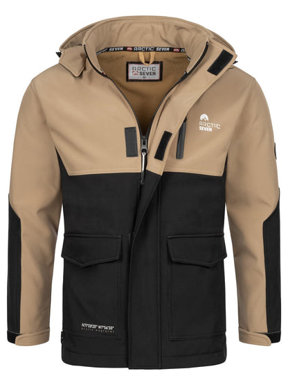 Arctic Seven Softshelljacke Herren Baumwolle
