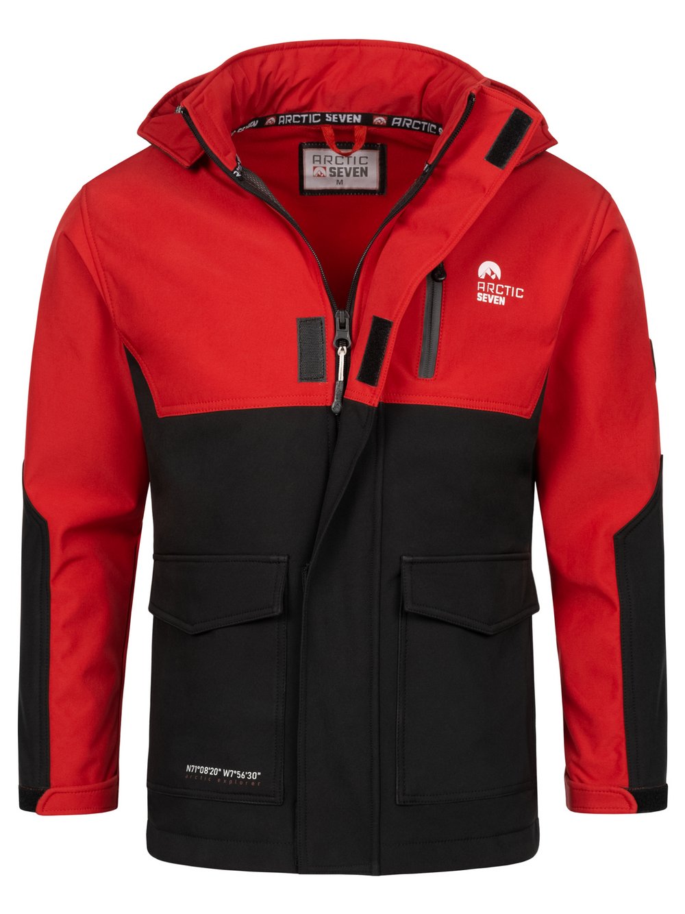 Arctic Seven Softshelljacke Herren Baumwolle