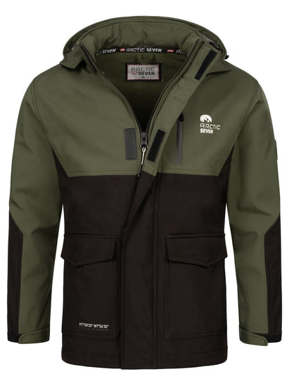 Arctic Seven Softshelljacke Herren Baumwolle