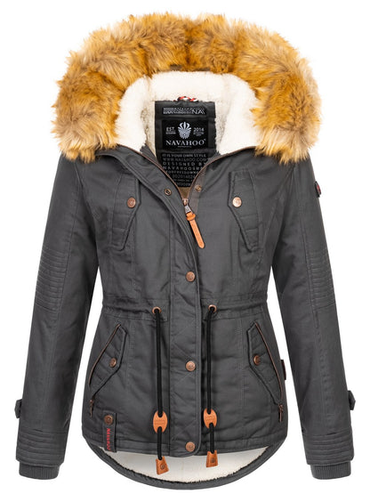 Navahoo Winterjacke Damen Baumwolle