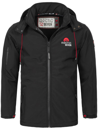 Arctic Seven Softshelljacke Herren Baumwolle