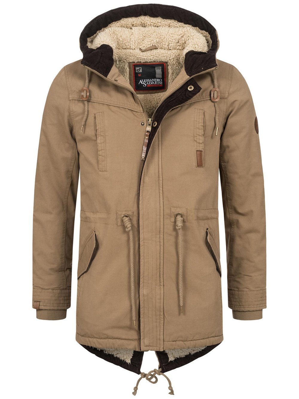 Alessandro Salvarini Winterjacke Herren Baumwolle